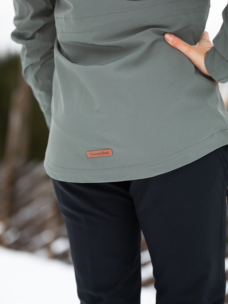 Twentyfour Finse 2-lags Jakke Mattgrønn