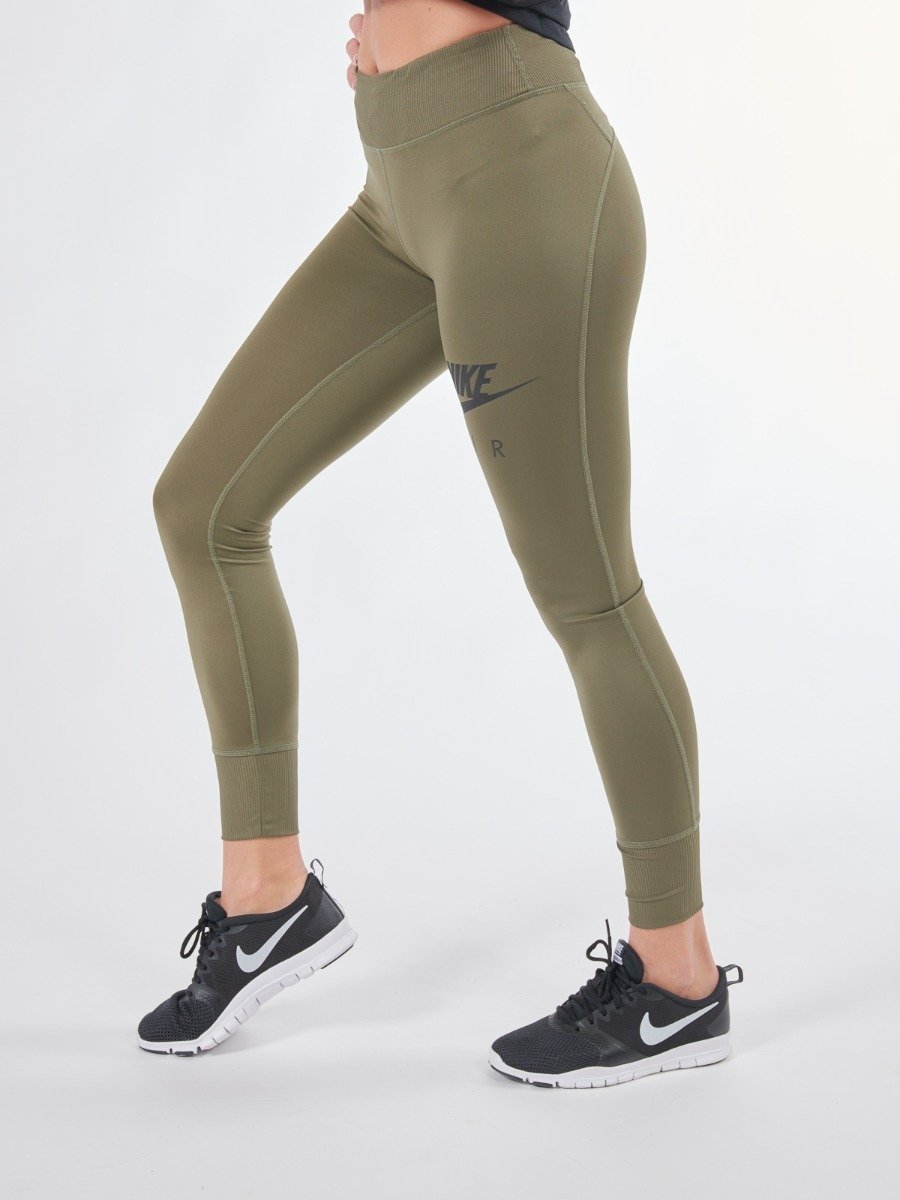 Nike Fast 7/8 Tights Air GX Meidum Olive