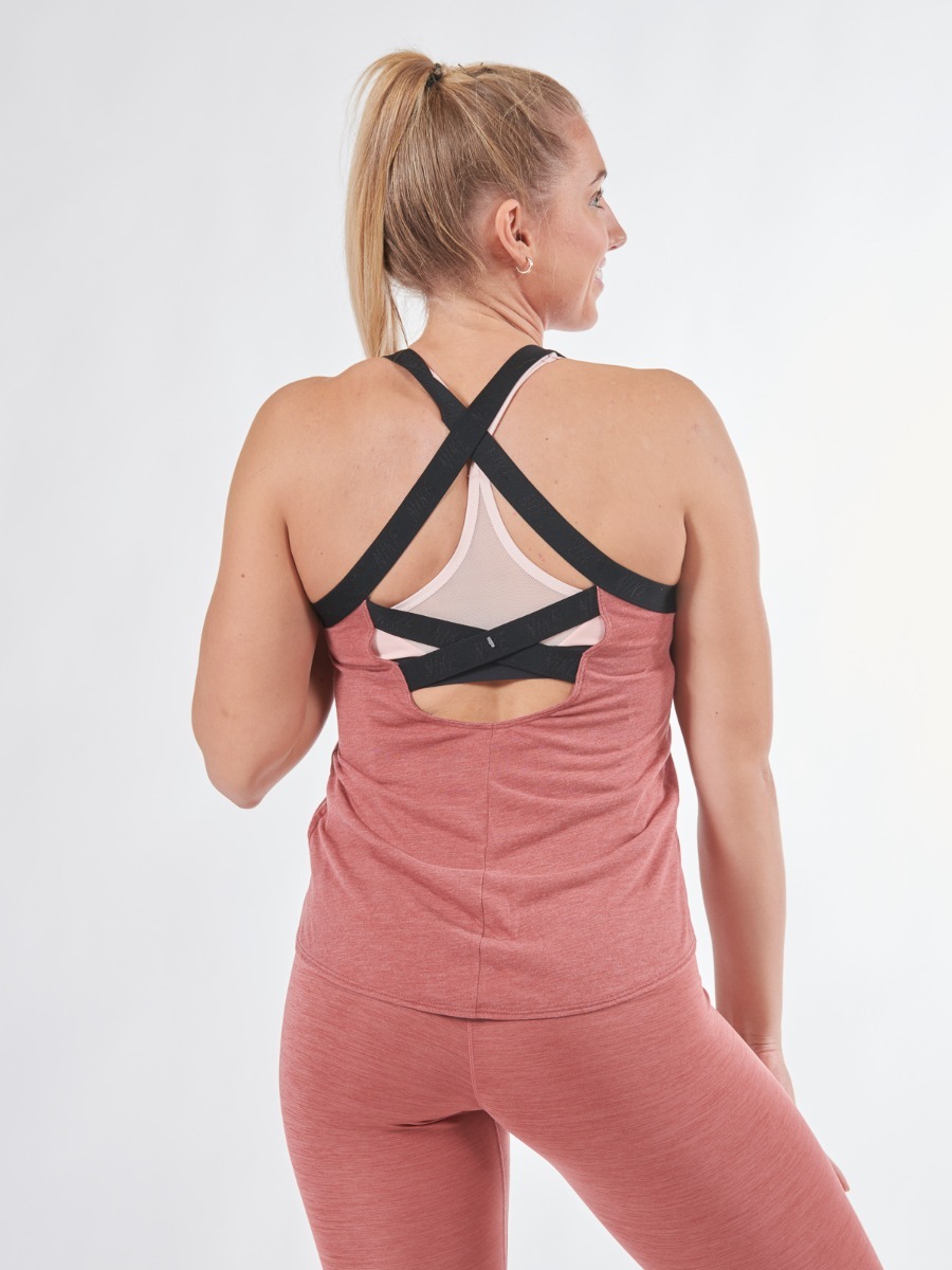 Nike Dry Tank Elastika Cedar