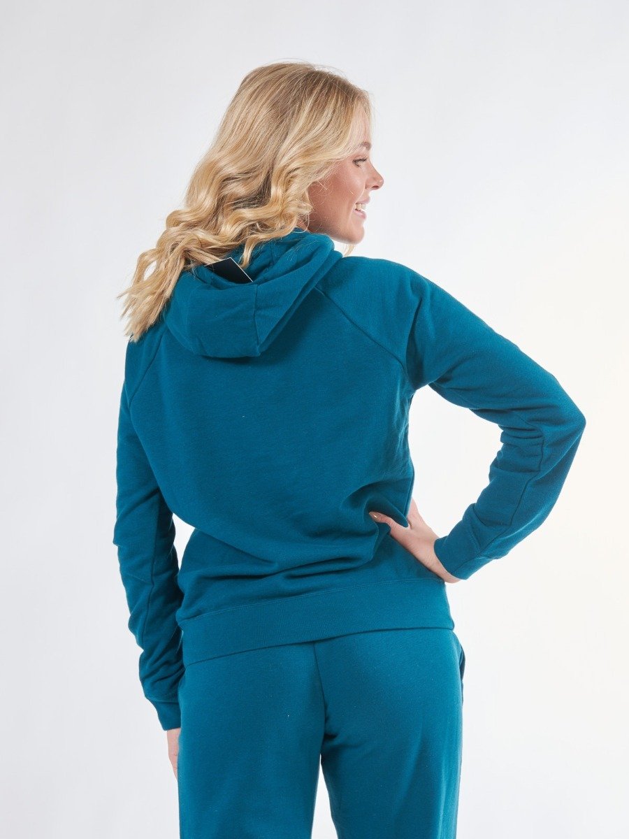 Nike Essential Hoodie Fleece Midnight Turq