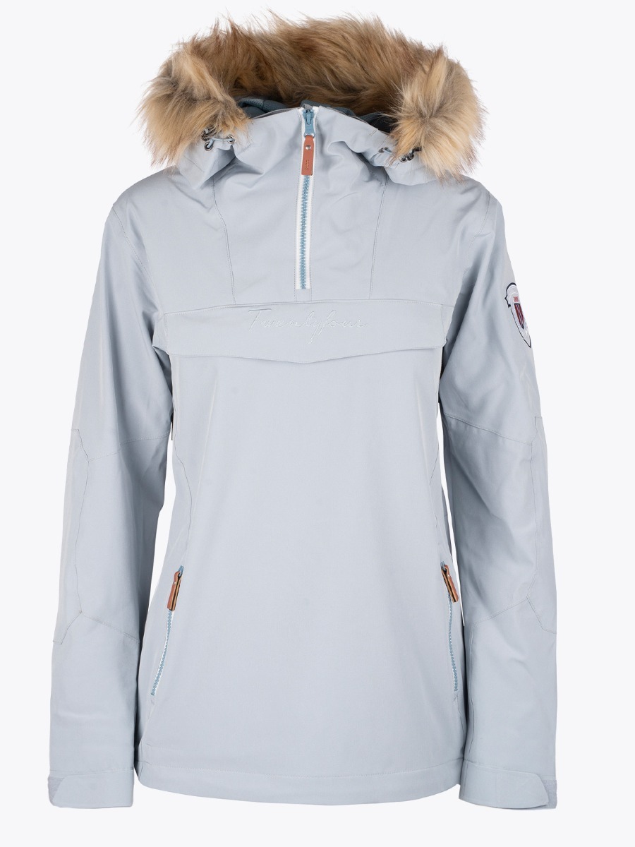 Twentyfour Finse 2-lags Anorakk Perleblå