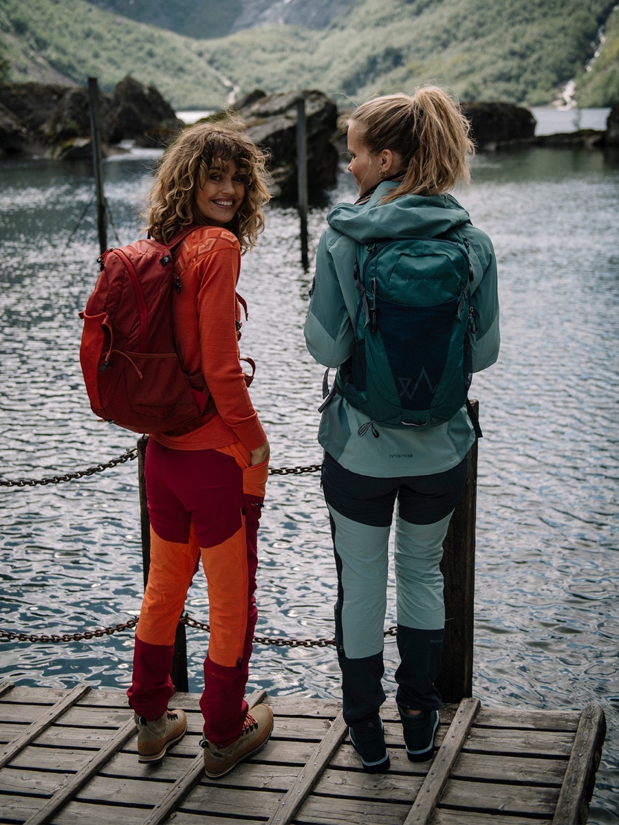 Twentyfour Flåm Trekking Bukse Tåkeblå