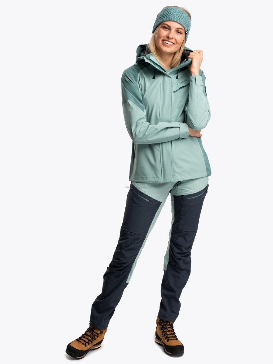 Twentyfour Flåm Stretch 2-Lags Jakke Eukalyptus