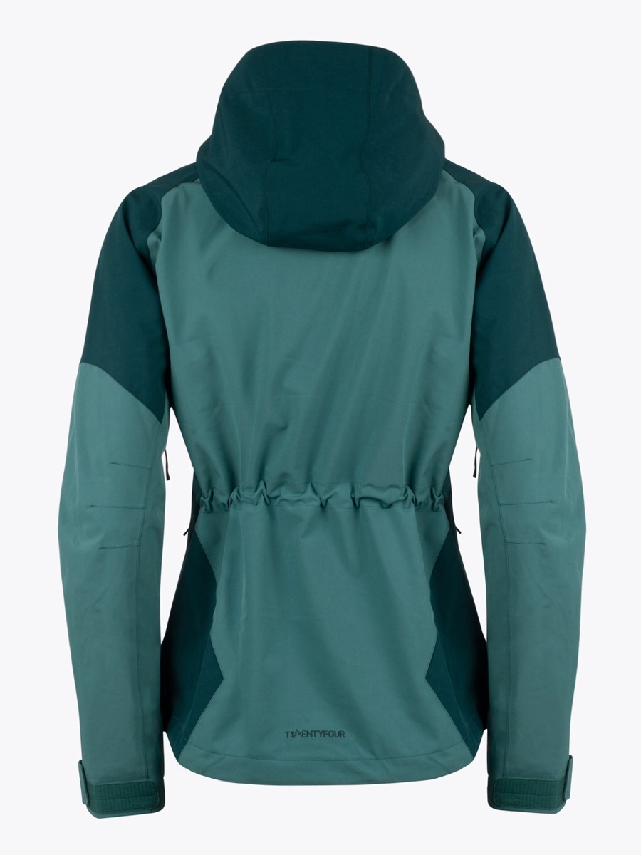Twentyfour Flåm Stretch 2-Lags Jakke Sjøgrønn