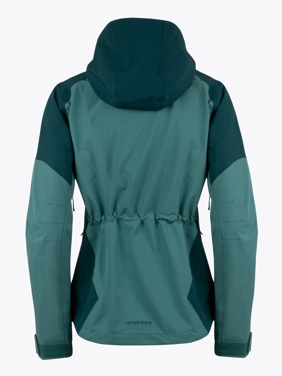 Twentyfour Flåm Stretch 2-Lags Jakke Sjøgrønn