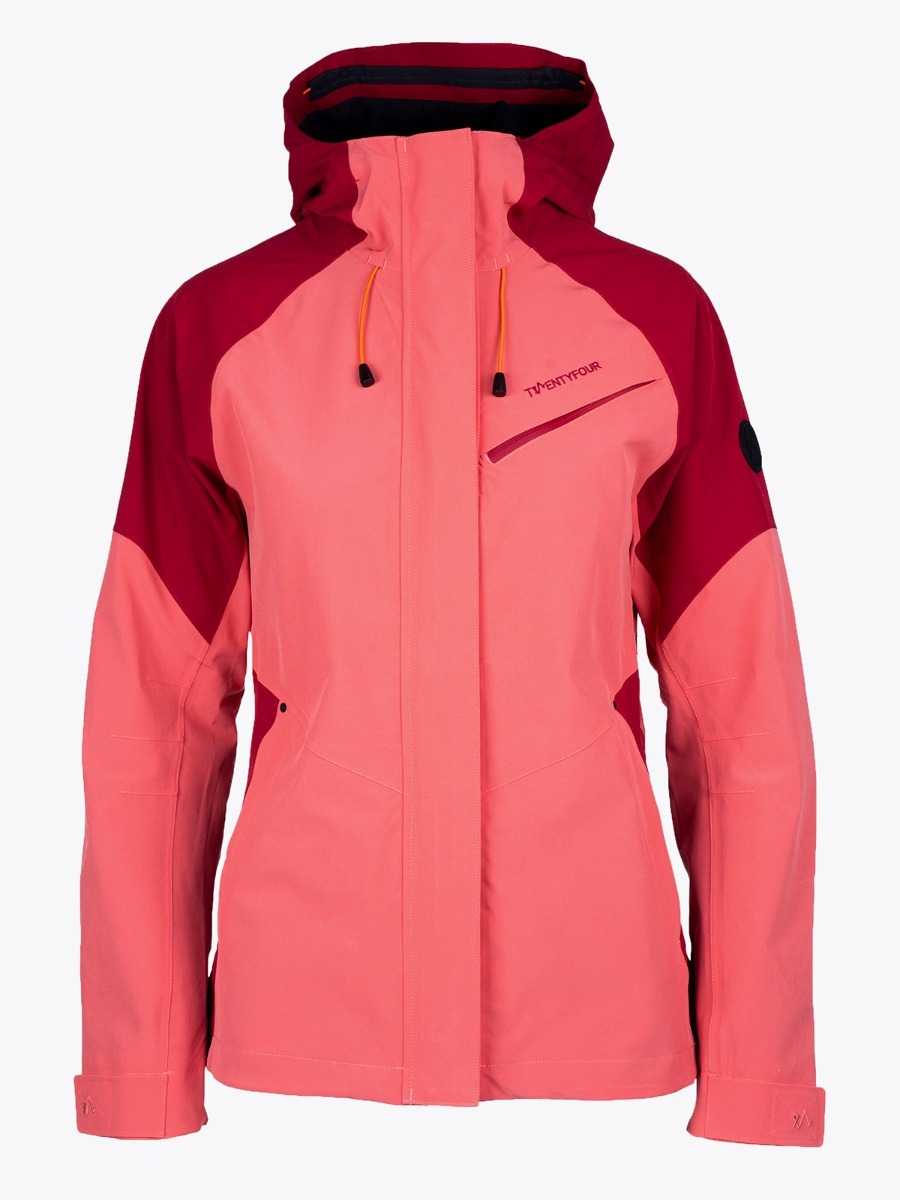 Twentyfour Flåm Stretch 2-Lags Jakke Varmrosa