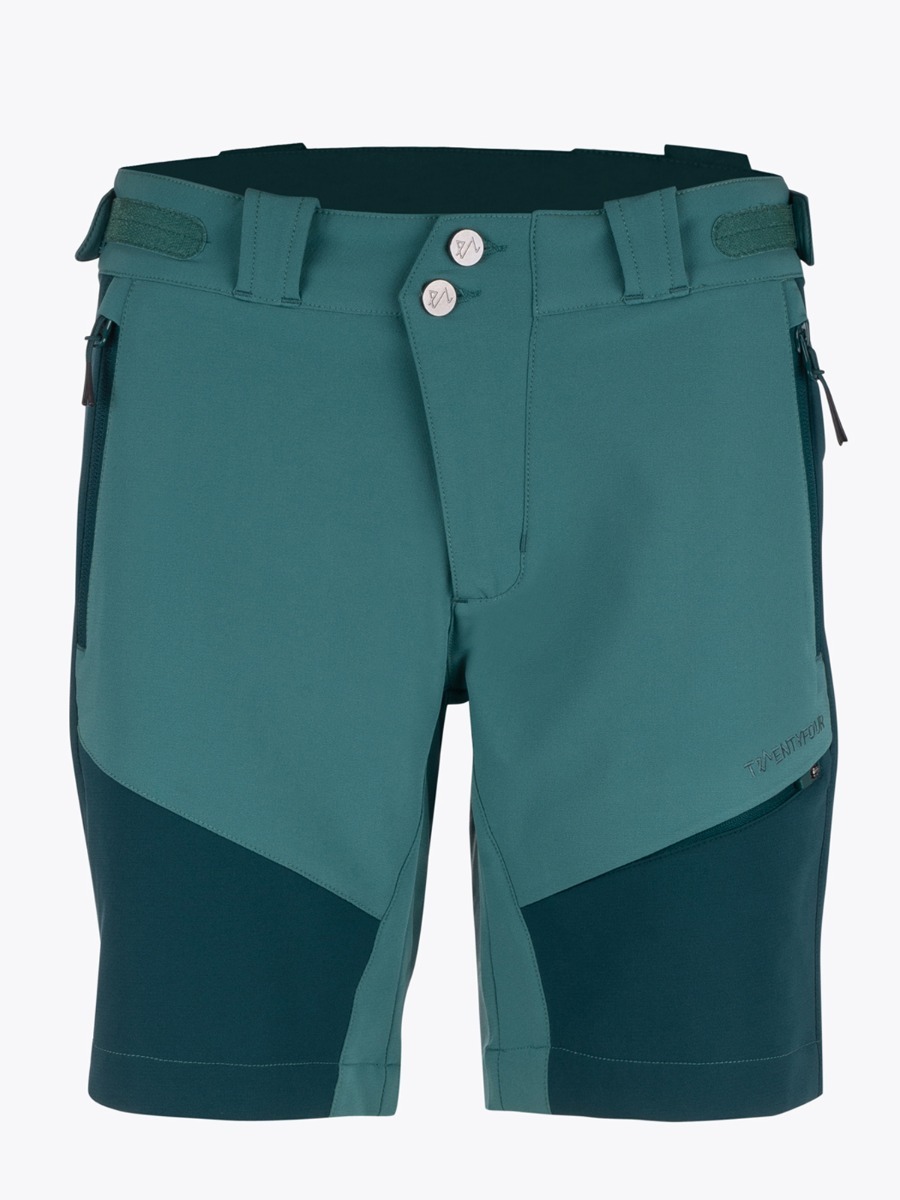 Twentyfour Flåm Light Softshell Shorts Sjøgrønn