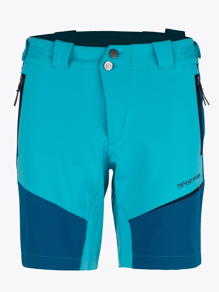 Twentyfour Flåm Light Softshell Shorts Turkis
