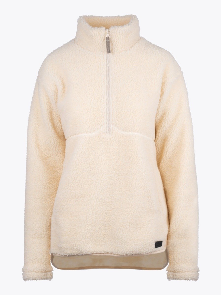 Twentyfour Mellow Pile Half Zip Bomull