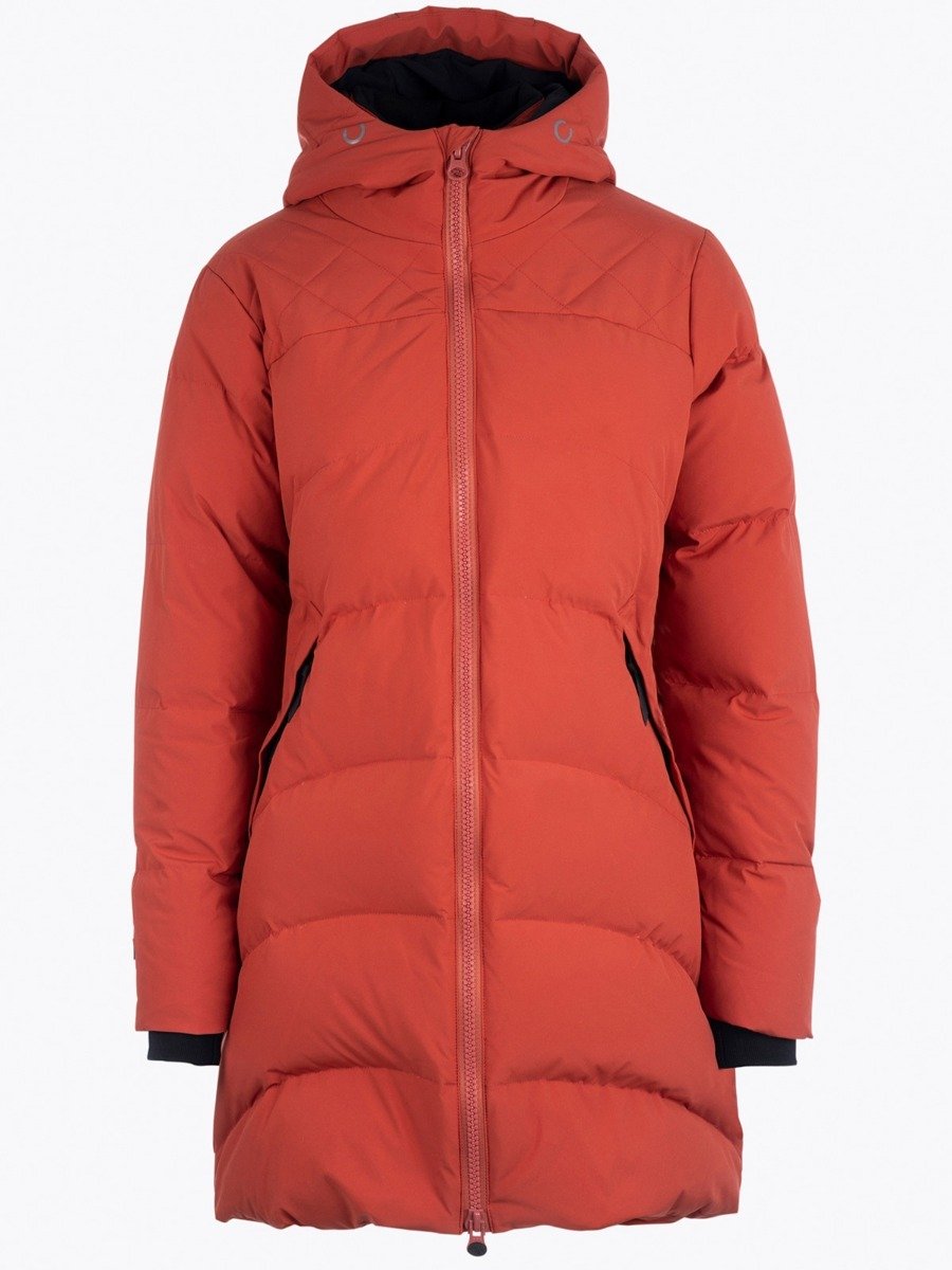 Twentyfour Mellow Puffy Dunparkas Mørk Rust