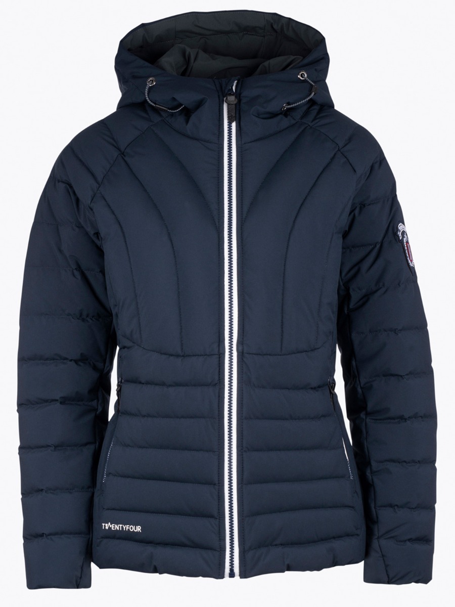 Twentyfour Finse 2.0 Dunjakke Blekkblå