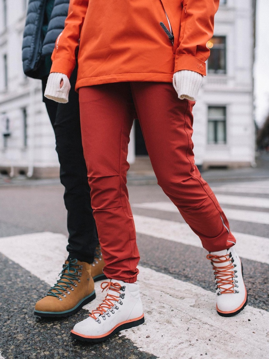 Twentyfour Finse Shapepant Mørk Rust