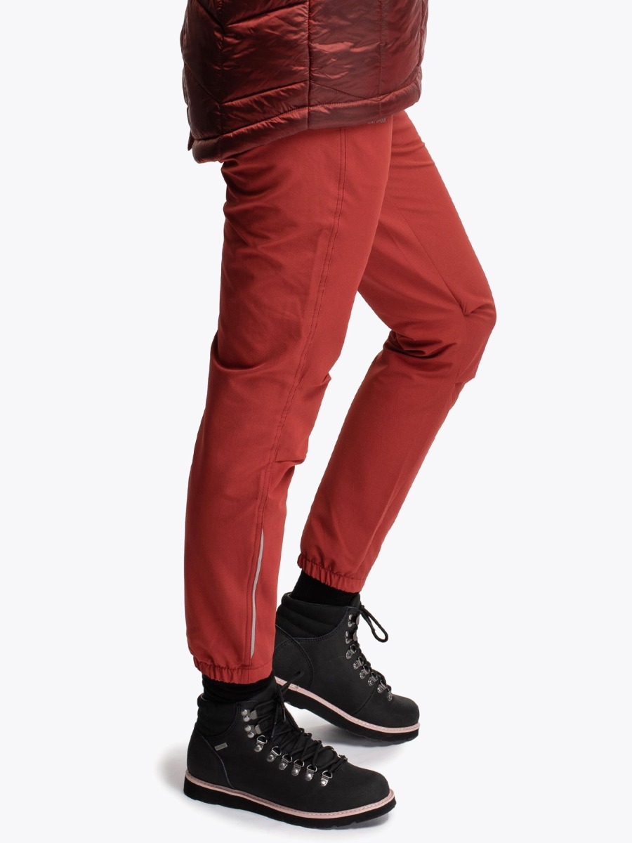 Twentyfour Finse Shapepant Mørk Rust