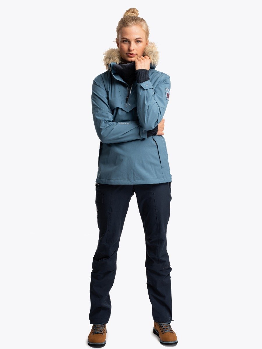 Twentyfour Finse 2.0 2-Lags Anorakk Tåkeblå