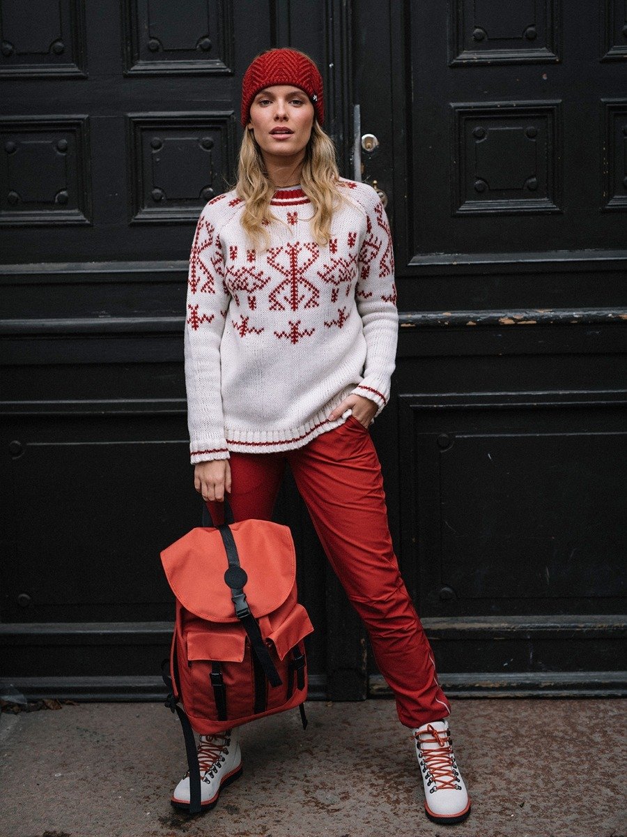 Twentyfour Finse Rallar Ullgenser Mørk Rust