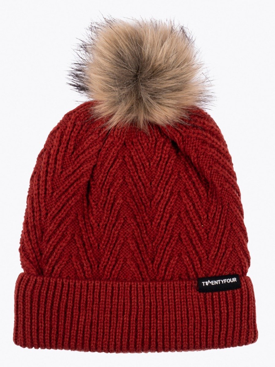 Twentyfour Finse Dalen Lue Mørk Rust