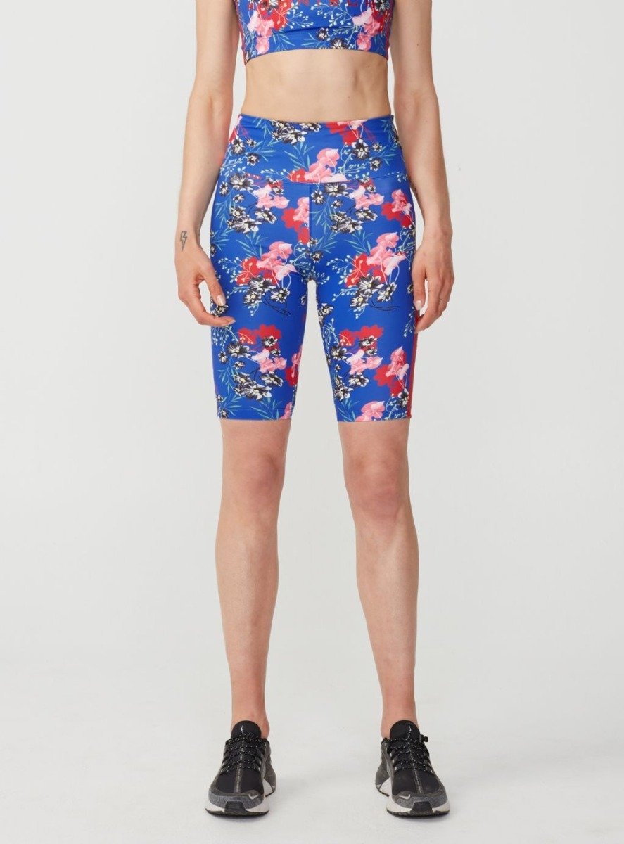 Röhnisch Stripe Bike Tights Hermosa Blue