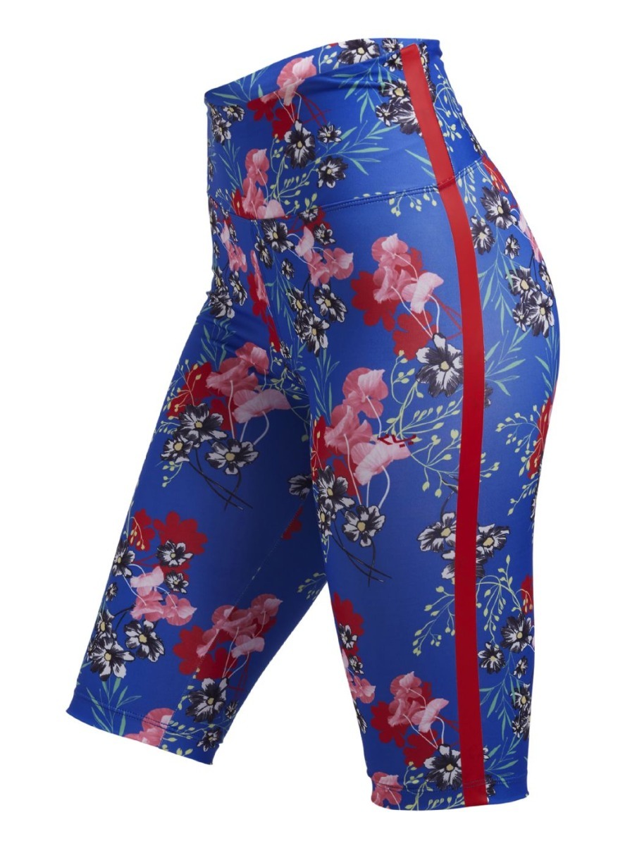 Röhnisch Stripe Bike Tights Hermosa Blue