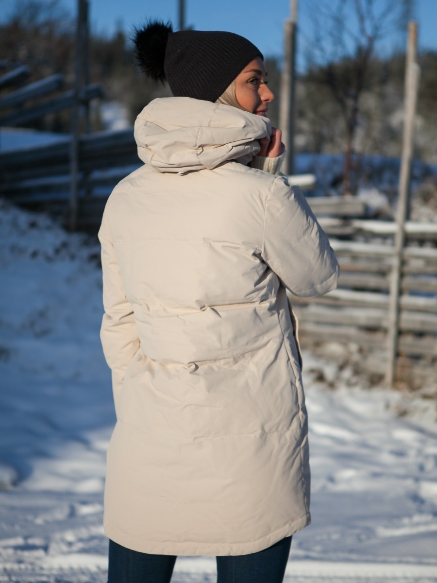 Twentyfour Mellow Vattert Parkas Sand