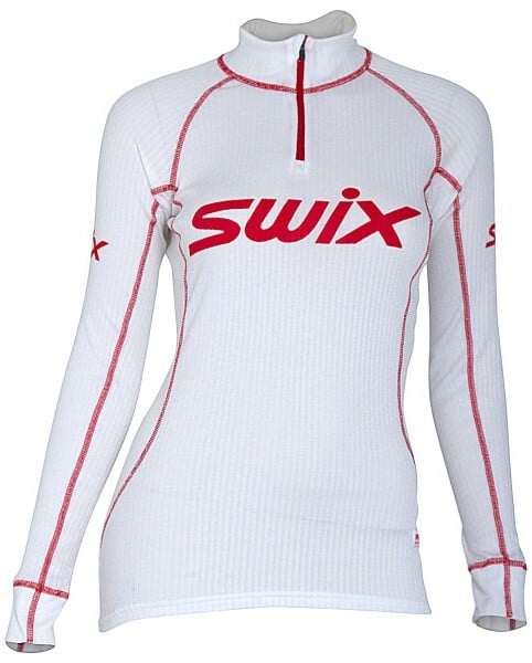 Swix RaceX Bodywear Half Zip Bright White