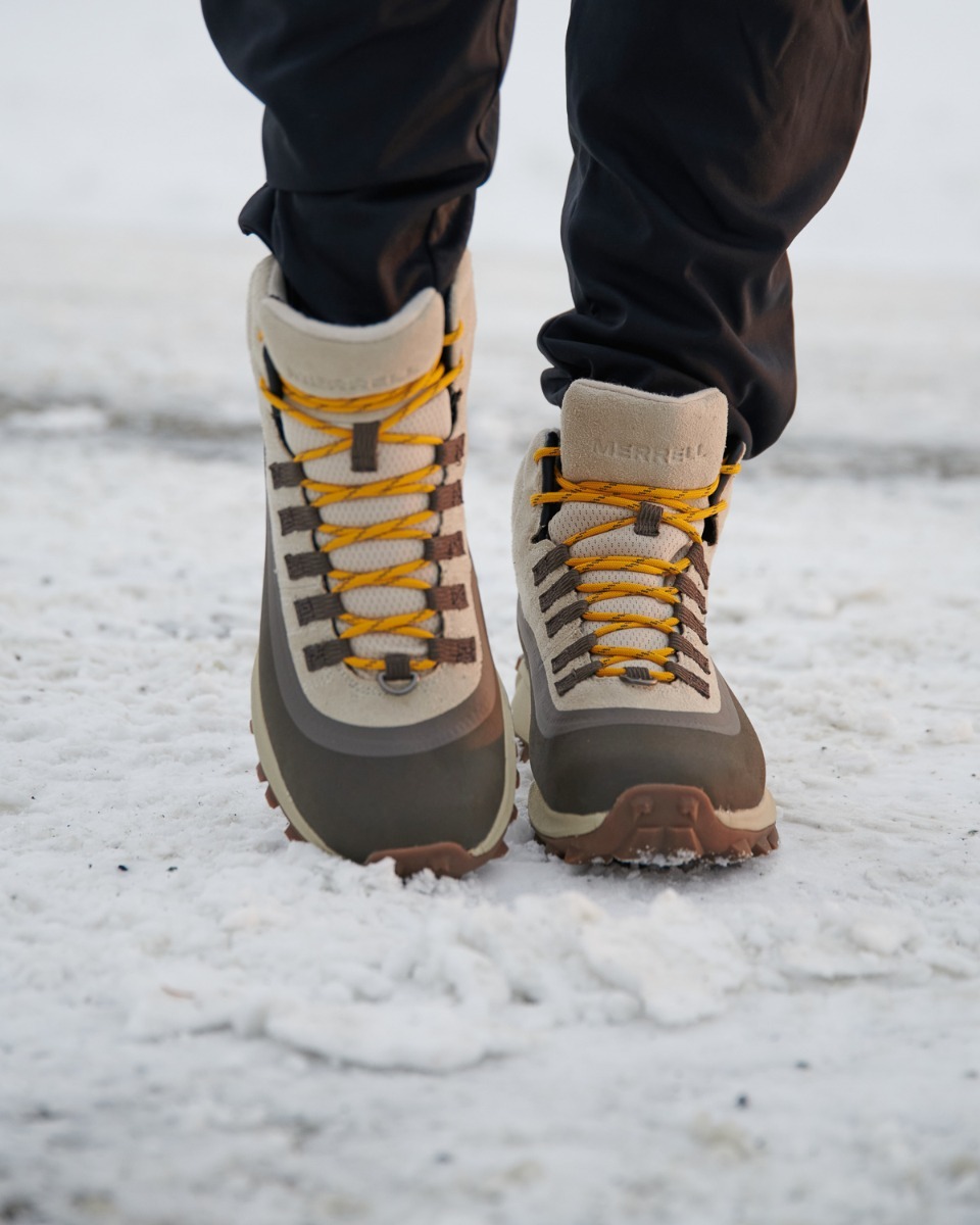 Merrell Merrell Thermo Snowdrift Mid Shell Waterproof Oyster gray