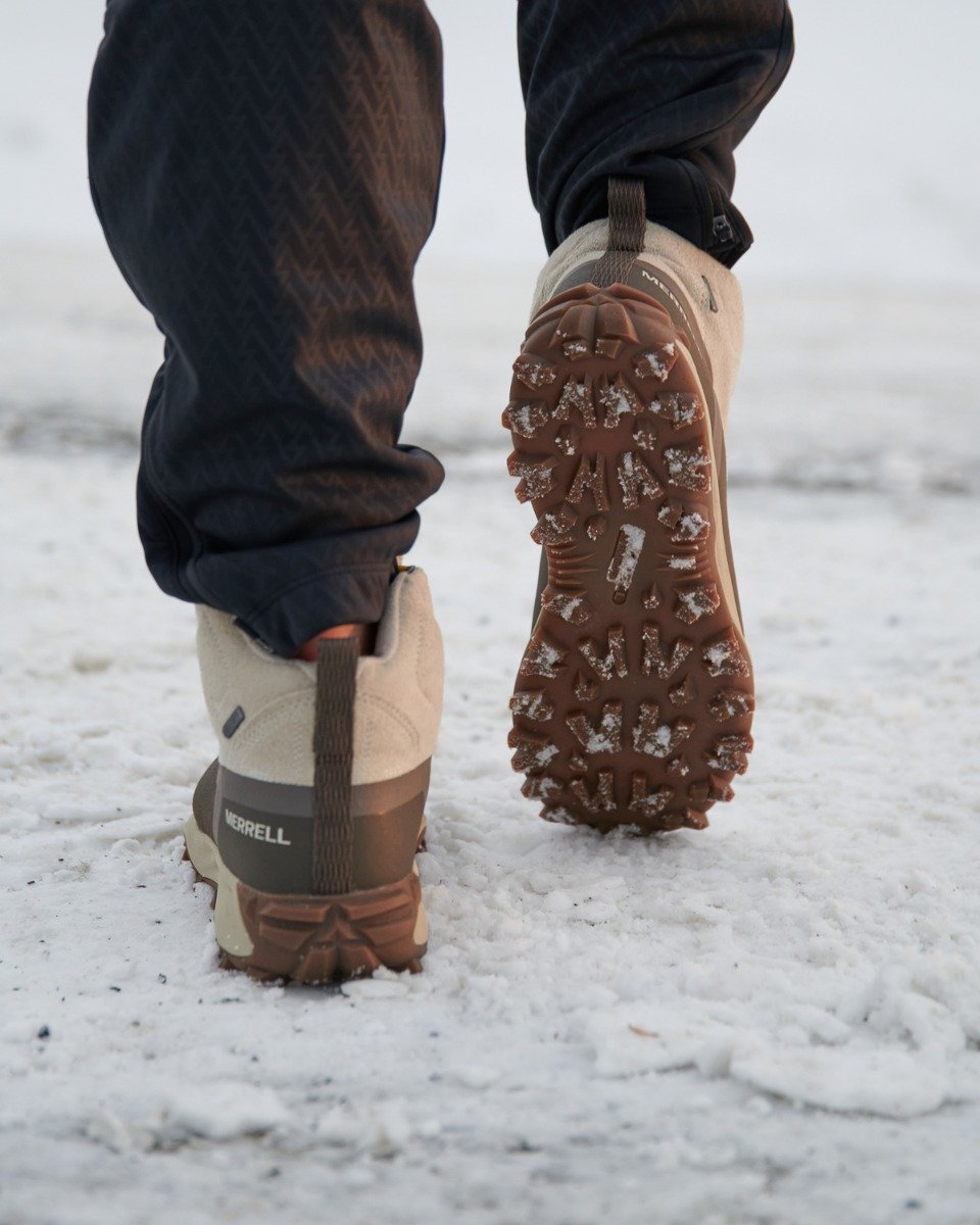 Merrell Merrell Thermo Snowdrift Mid Shell Waterproof Oyster gray