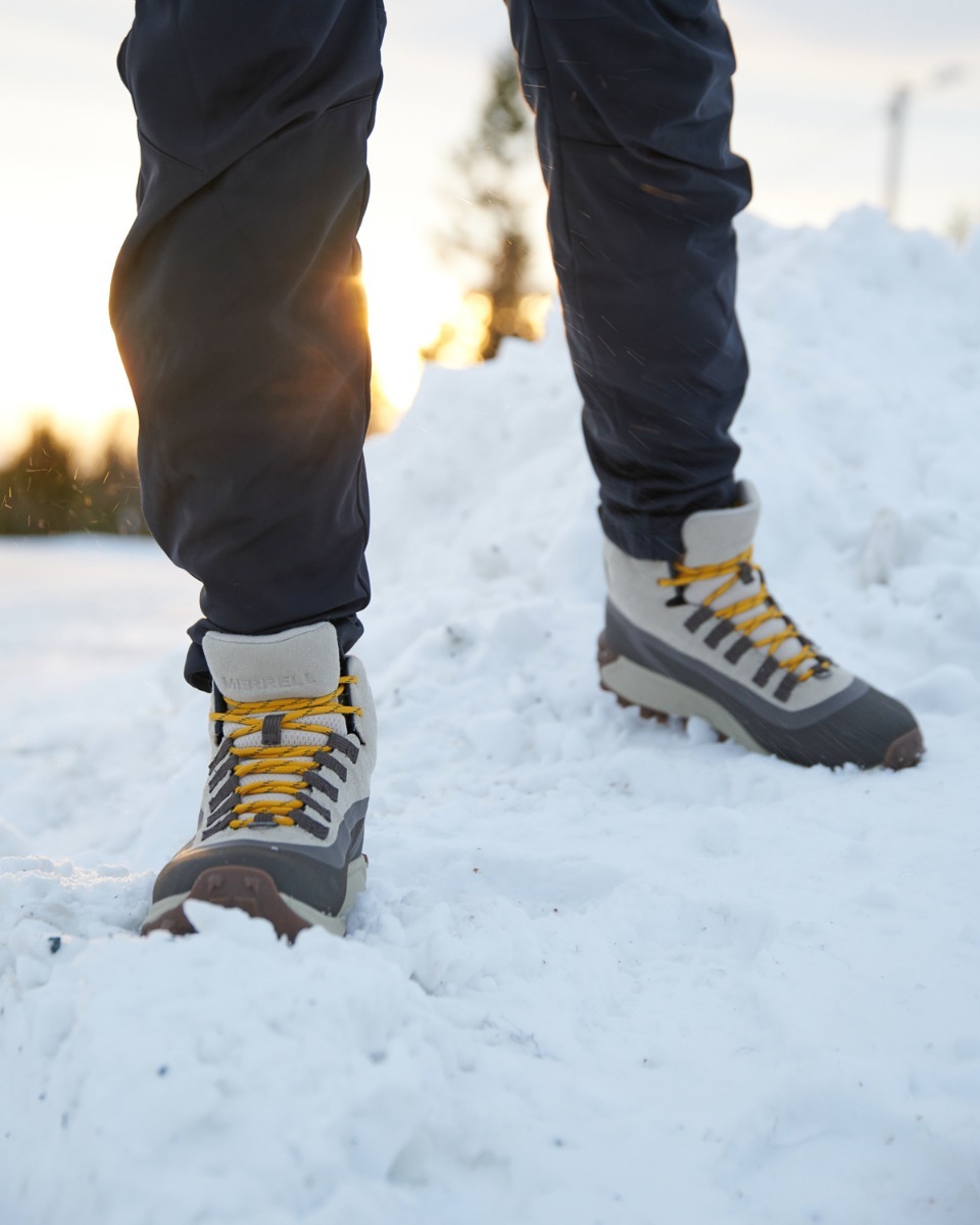 Merrell Merrell Thermo Snowdrift Mid Shell Waterproof Oyster gray