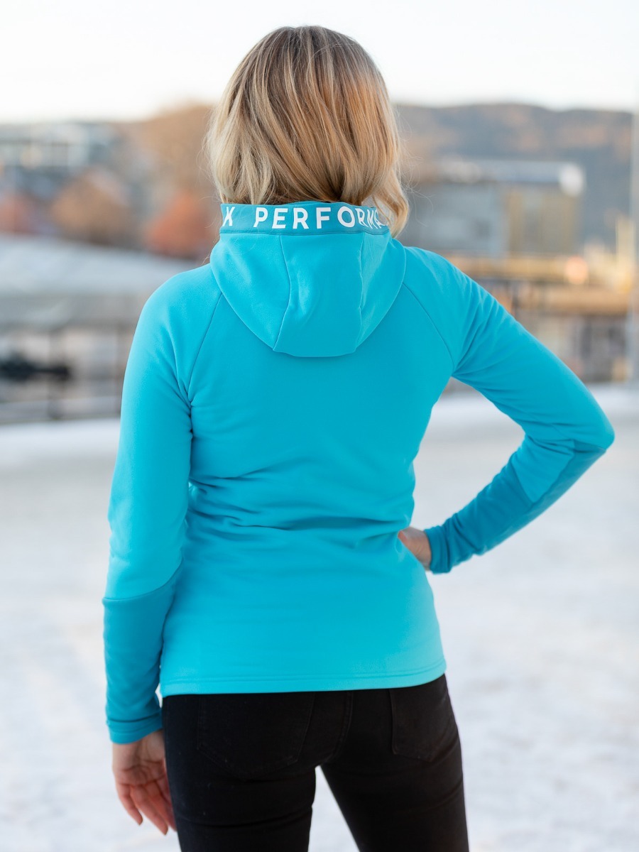 Peak Performance Ride Zip Hood Glacier Glow