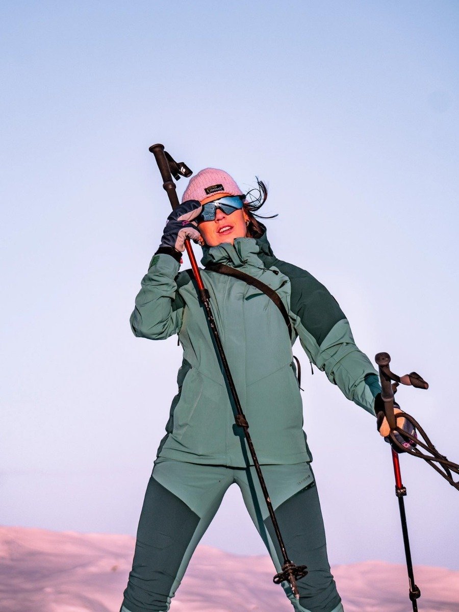 Twentyfour Flåm Stretch 2-Lags Jakke Sjøgrønn