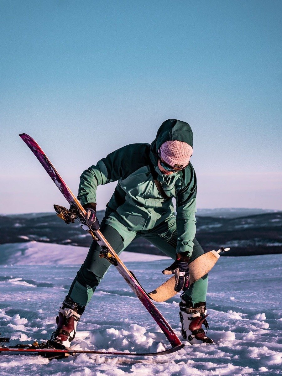 Twentyfour Flåm Stretch 2-Lags Jakke Sjøgrønn