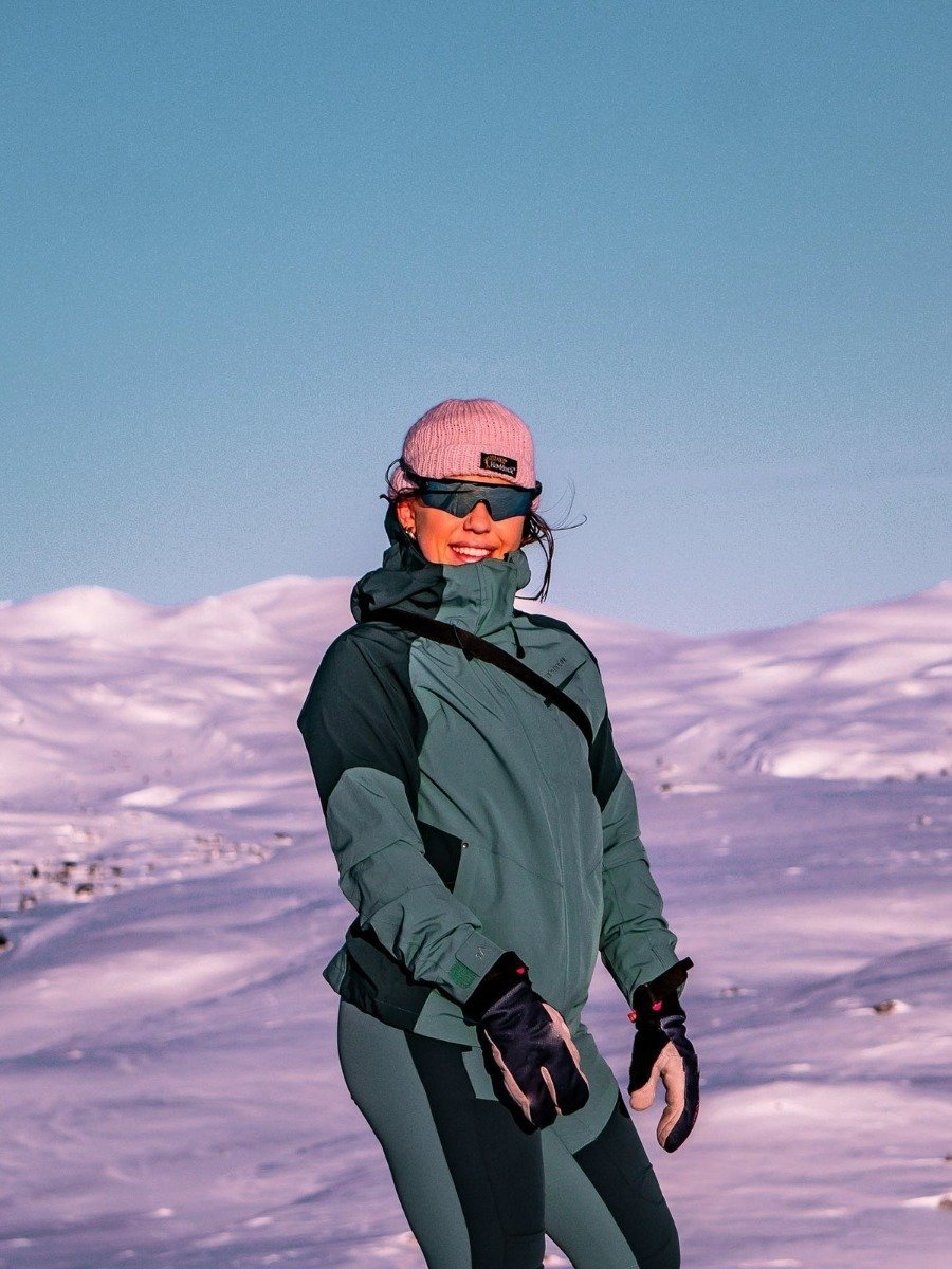 Twentyfour Flåm Stretch 2-Lags Jakke Sjøgrønn