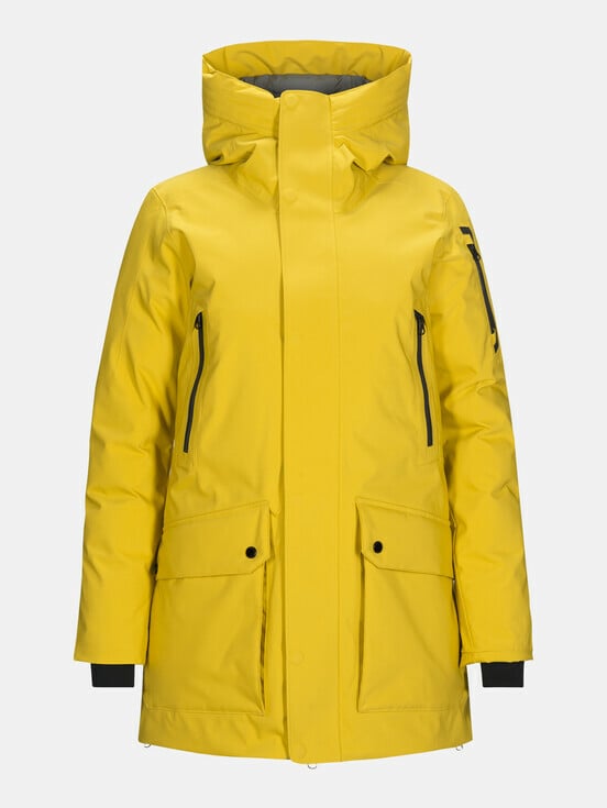 Peak Performance Hyper Parka Yellow Flow