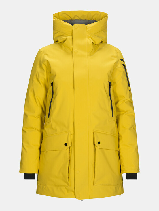 Peak Performance Hyper Parka Yellow Flow