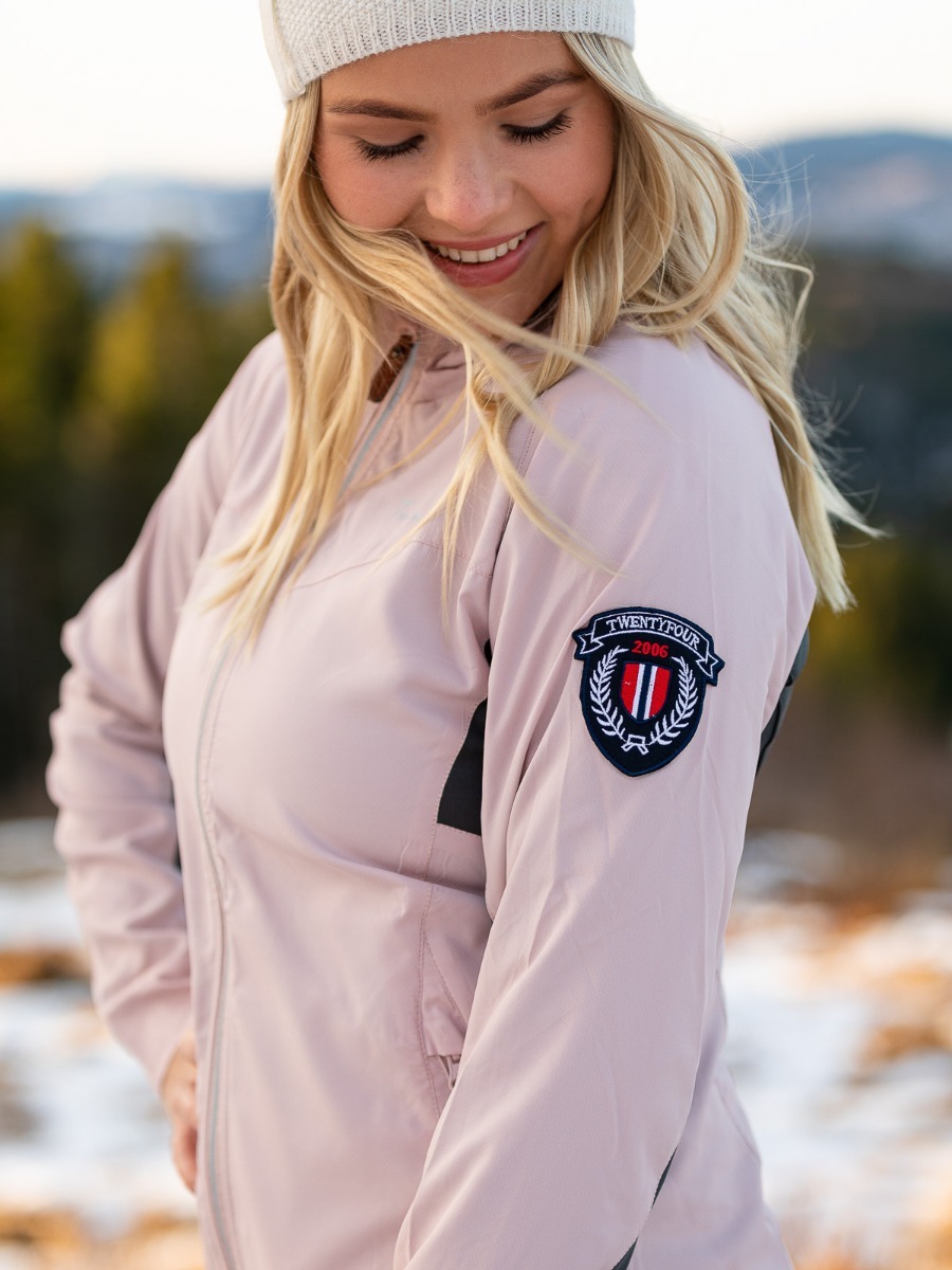 Twentyfour Finse XC Stretch Jakke Støvrosa