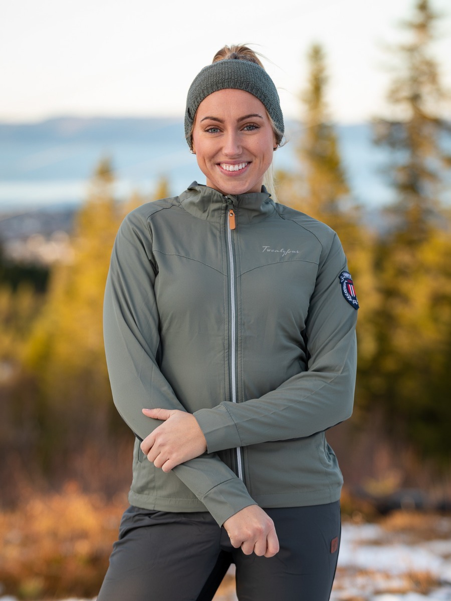 Twentyfour Finse XC Stretch Jakke Mattgrønn