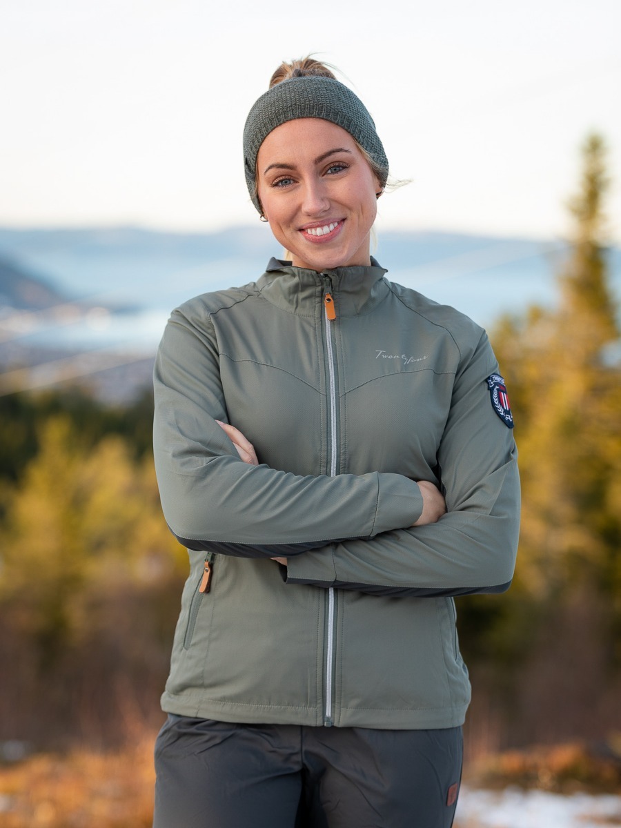 Twentyfour Finse XC Stretch Jakke Mattgrønn