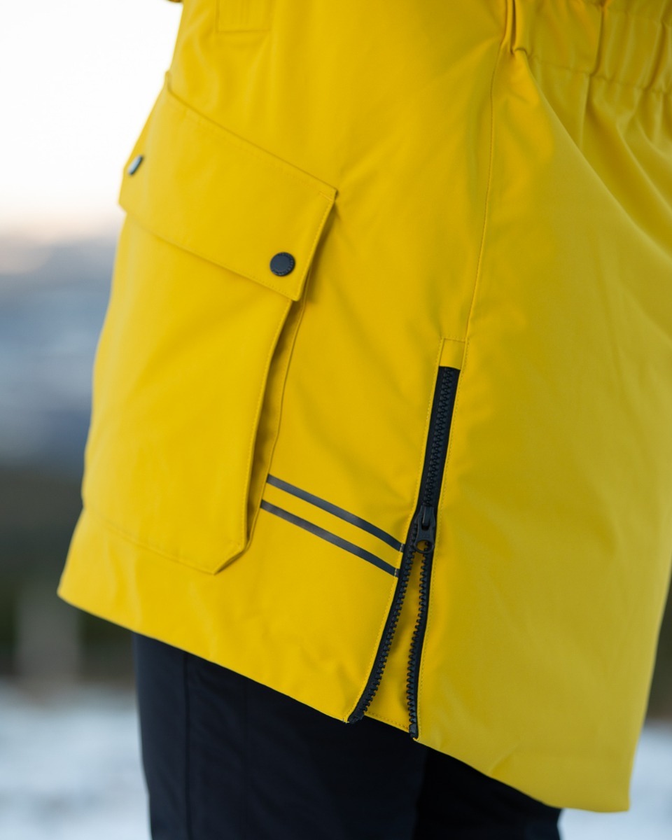 Peak Performance Hyper Parka Yellow Flow