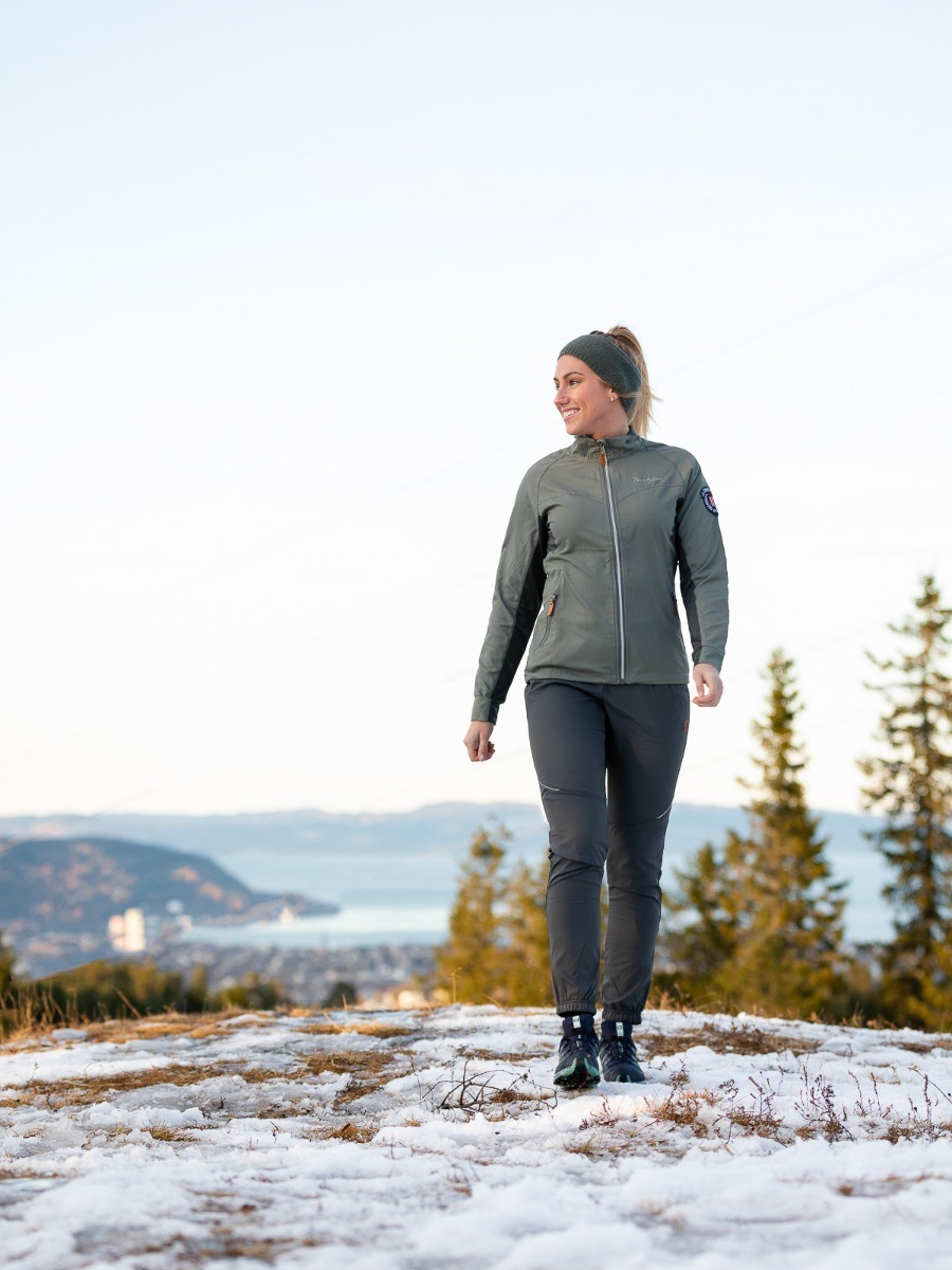 Twentyfour Finse XC Stretch Jakke Mattgrønn