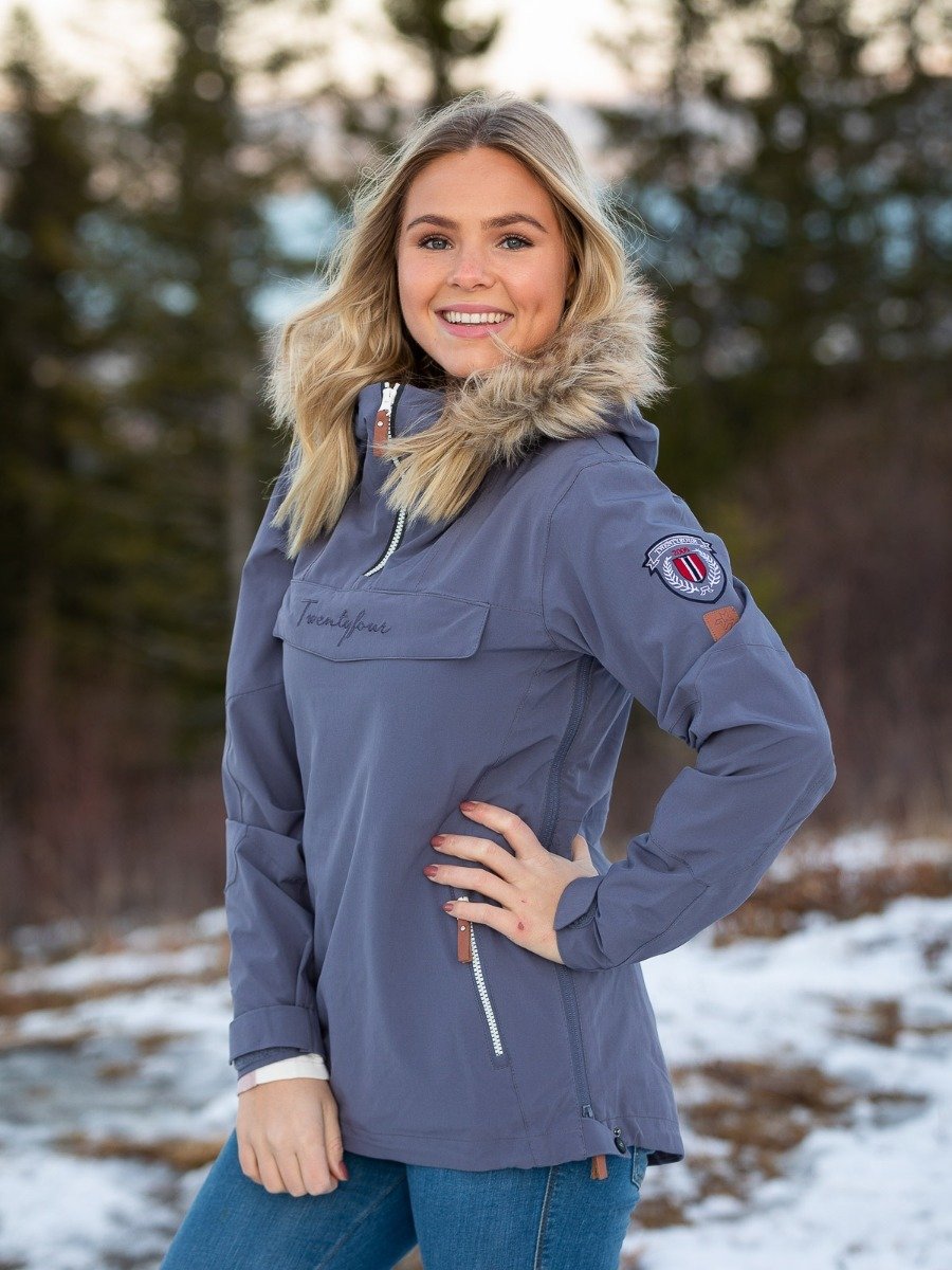 Twentyfour Finse 2-lags Anorakk Skyggelilla