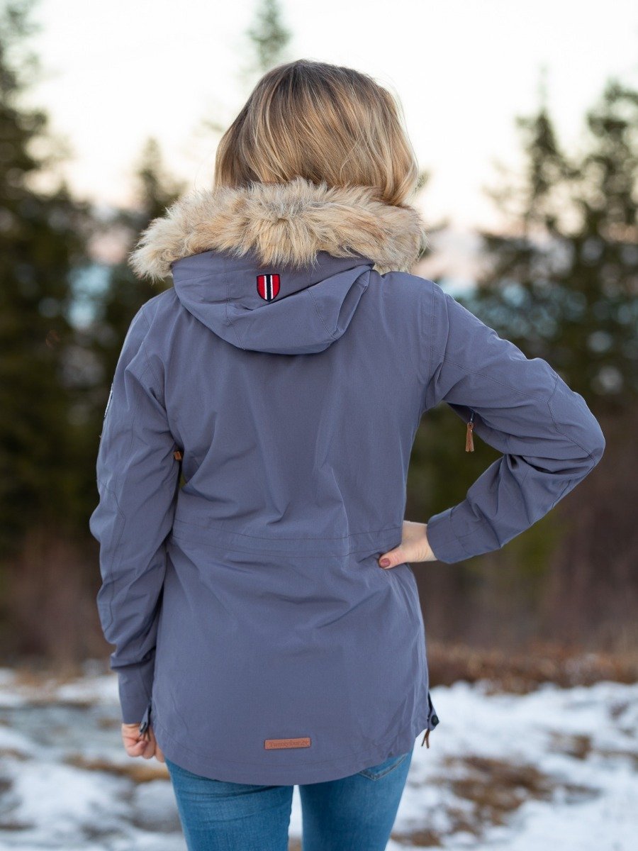 Twentyfour Finse 2-lags Anorakk Skyggelilla