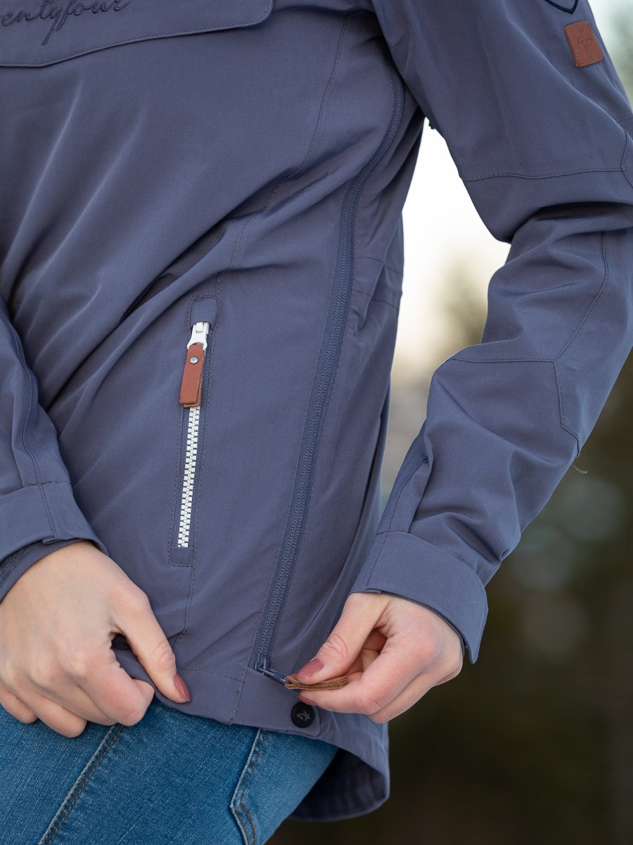 Twentyfour Finse 2-lags Anorakk Skyggelilla