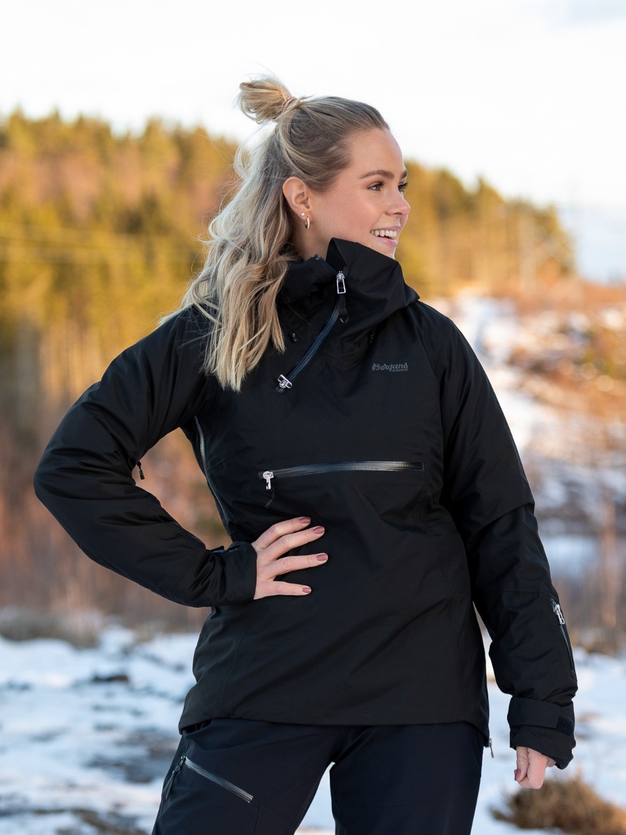 Bergans Stranda Insulated Hybrid Anorak Black