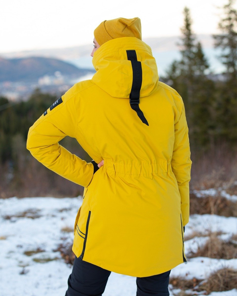 Peak Performance Hyper Parka Yellow Flow