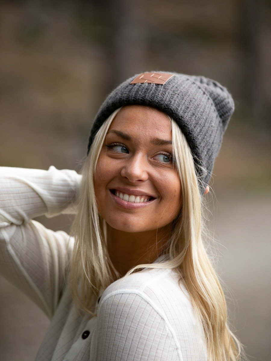 Twentyfour Mellow Rib Ull-Lue Skyggesort