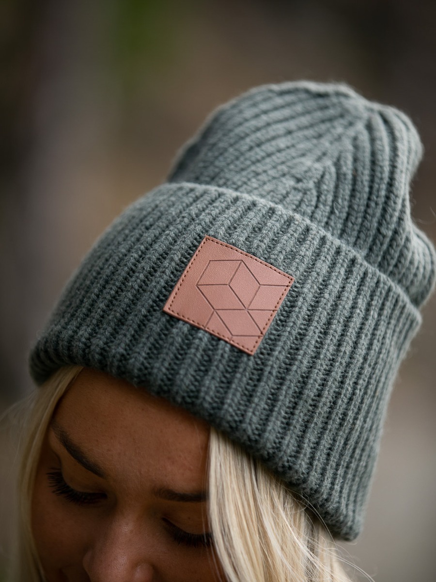 Twentyfour Mellow Rib Ull-Lue Mattgrønn