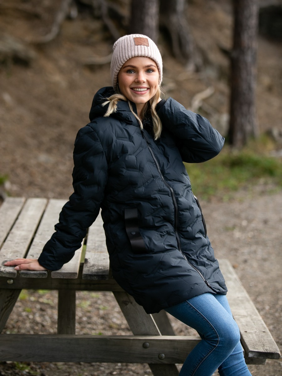 Twentyfour Mellow Rib Ull-Lue Støvrosa