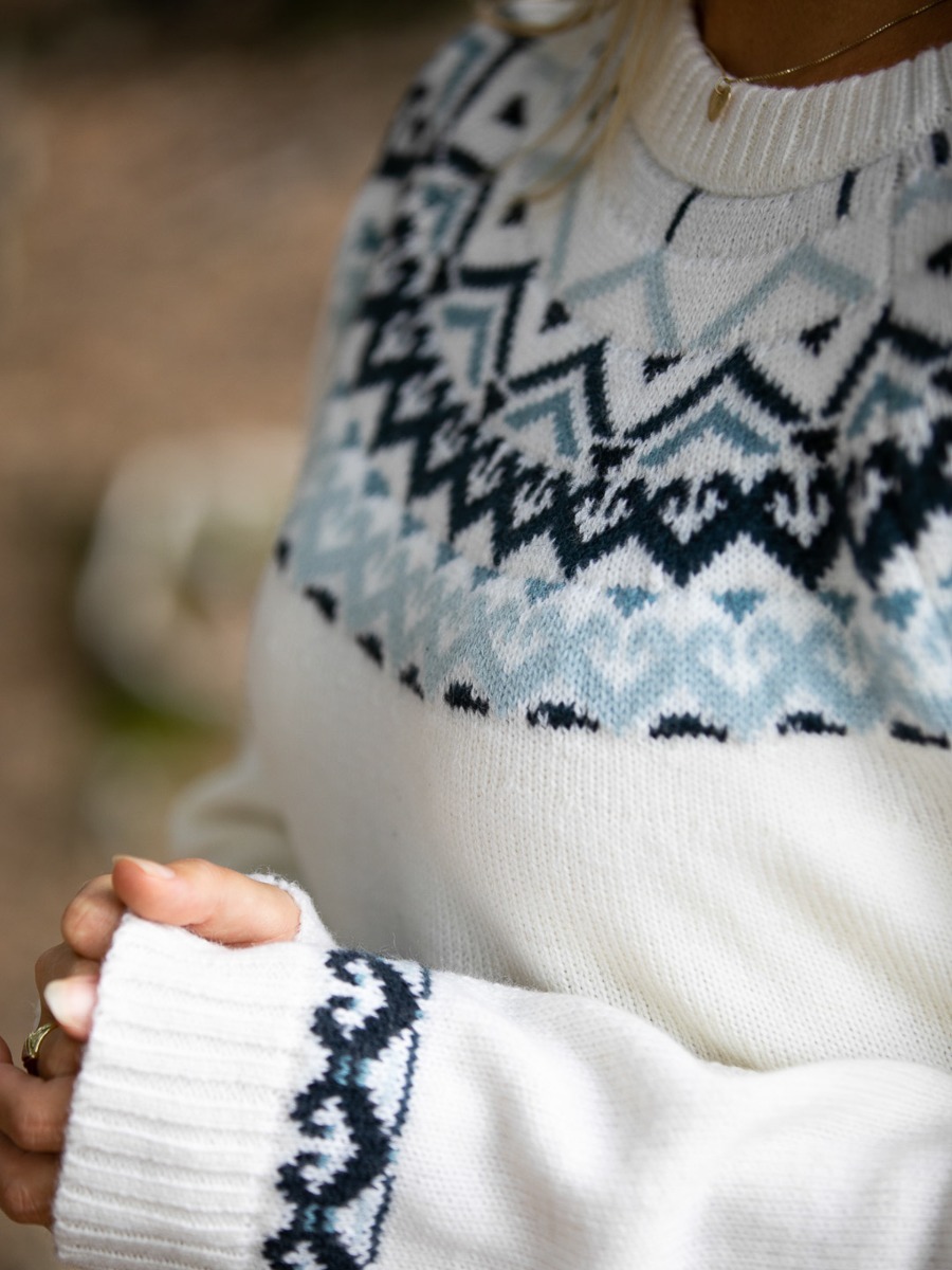 Twentyfour Finse Ullgenser Hvit