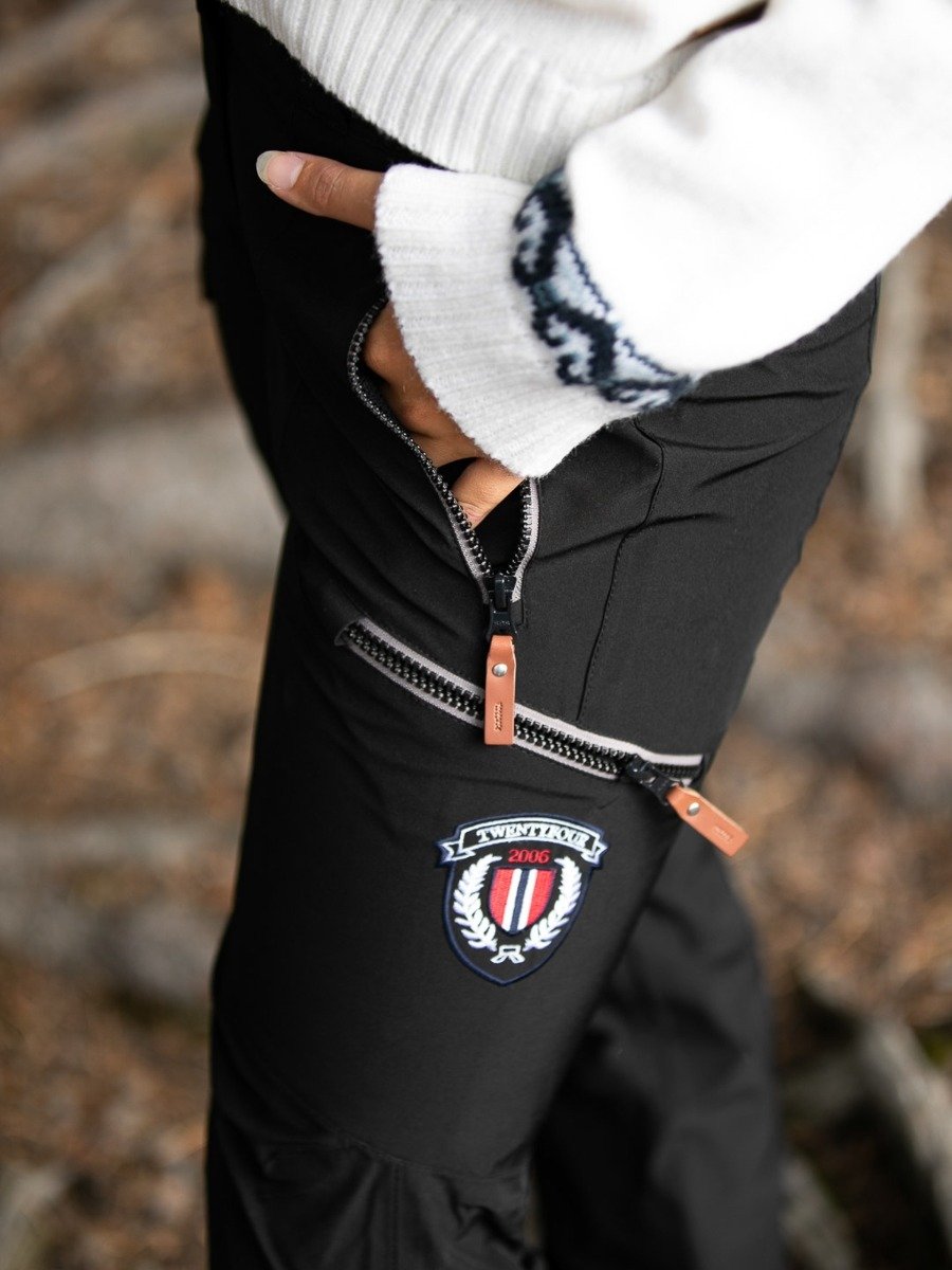 Twentyfour Finse 2-lags Bukse Skyggesort