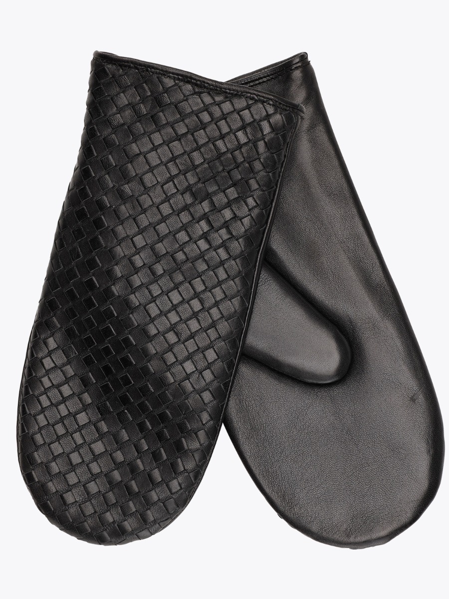 DAY ET Glove Braided Mitten Black