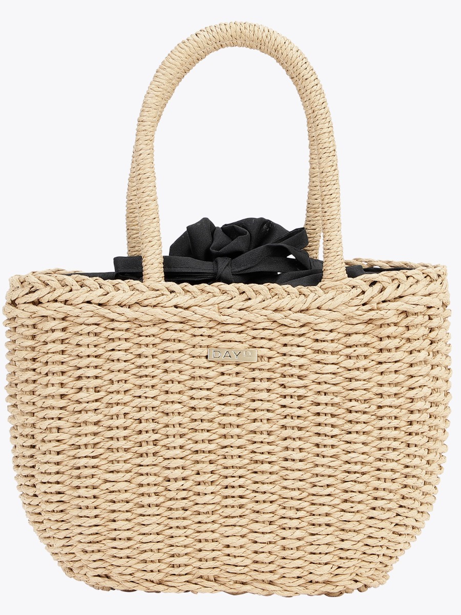 DAY ET Beach Basket Small Beige